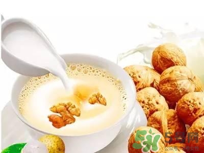 核桃和什么打豆漿好嗎?核桃豆漿的功效與作用