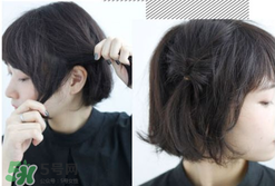 戴帽子的發型女_戴帽子的發型扎法