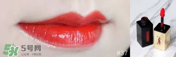 ysl鏡面唇釉哪個顏色好看？ysl鏡面唇釉試色大全