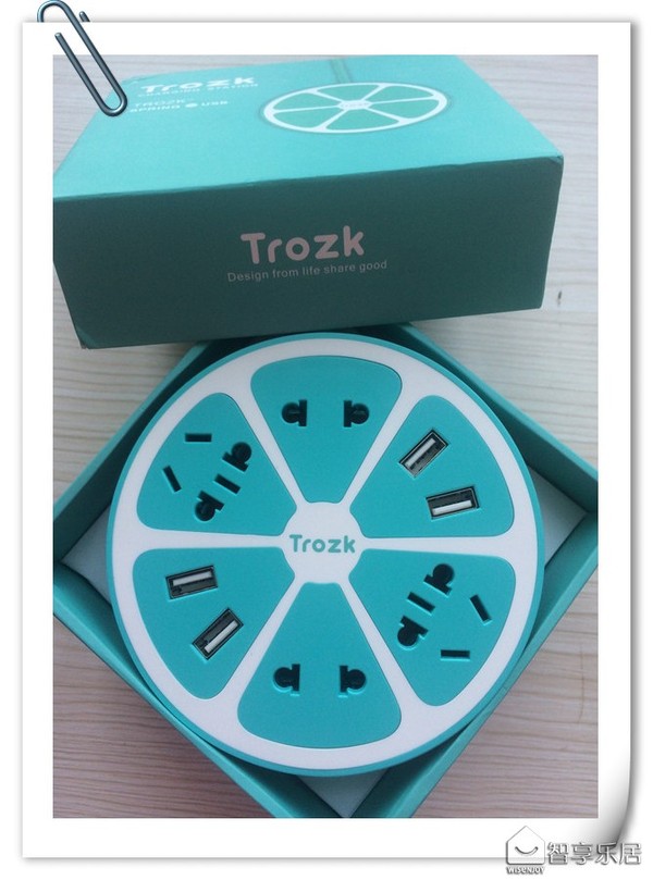 Trozk創意檸檬插座 trozk插座拆解方法