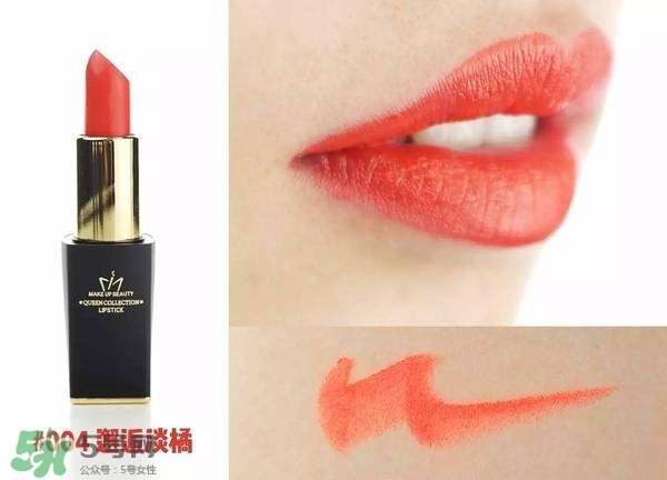 名創優品口紅色號試色 名創優品口紅試色圖