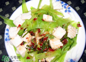 萵筍能和豆腐一起吃嗎？豆腐和萵筍可以一起吃嗎？