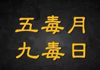 九毒日是哪幾天？2017年九毒日是哪幾天？