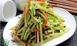 芹菜不能和什么一起吃？芹菜不能跟什么一起吃