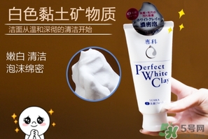 資生堂洗顏專科洗面奶白色怎么樣？資生堂白泥洗面奶好用嗎？