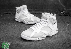 air jordan 7 pure platinum什么時候發售？AJ7白銀發售時間