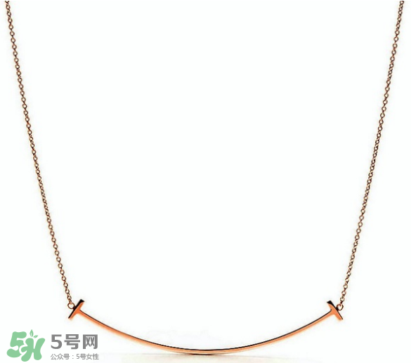 Tiffany t笑臉項鏈專柜價格 Tiffany t項鏈多少錢？