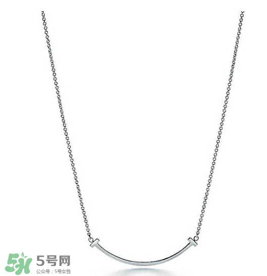 Tiffany t笑臉項鏈專柜價格 Tiffany t項鏈多少錢？