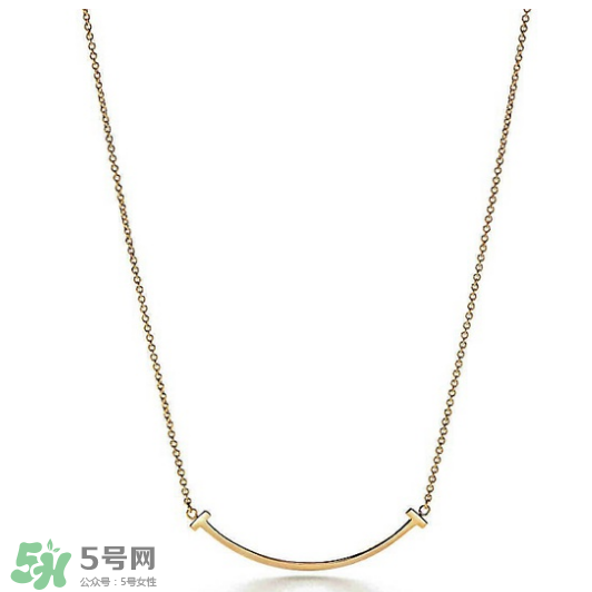 Tiffany t笑臉項鏈專柜價格 Tiffany t項鏈多少錢？