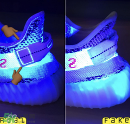adidas yeezy 350 v2 boost zebra白斑馬真假怎么分辨？