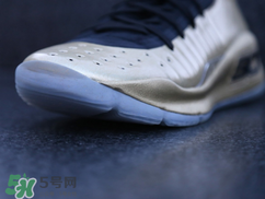 under armour curry4 parade怎么樣？庫里第四代戰靴金屬色細節照片