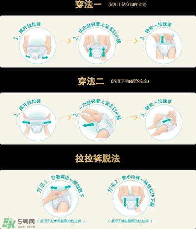 拉拉褲怎么穿？拉拉褲使用方法
