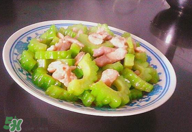 苦瓜炒肉能減肥嗎？減肥可以吃苦瓜炒肉嗎？