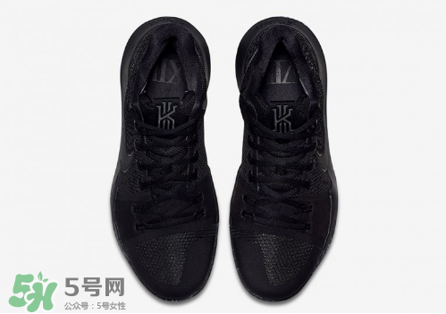 nike kyrie 3 triple black耐克歐文3代純黑配色什么時候發售？