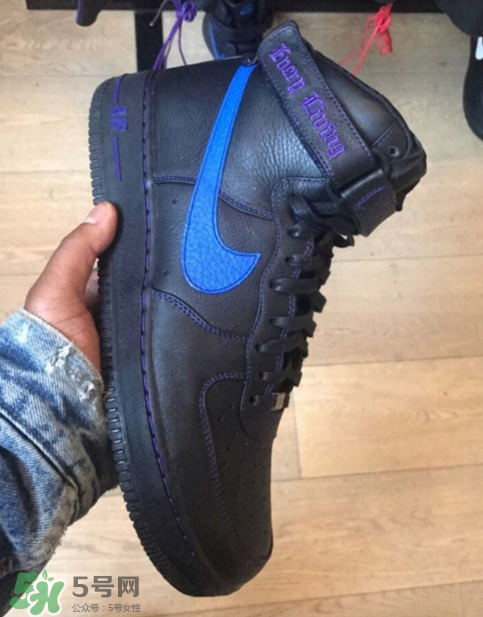 vlone與nike air force 1high聯名款運動鞋配色有哪幾種？