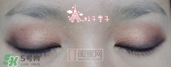 nars吉隆坡眼影怎么畫？nars吉隆坡雙色眼影畫法圖解