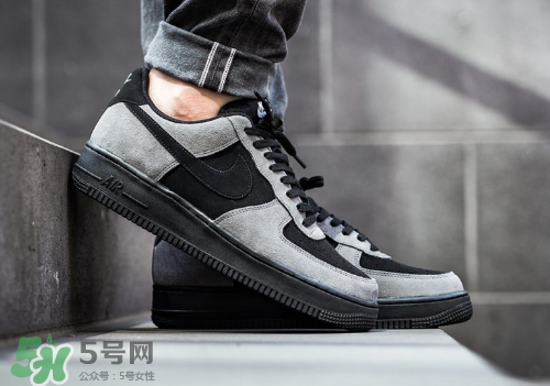 nike air force 1 low黑灰配色上腳怎么樣_好看嗎？