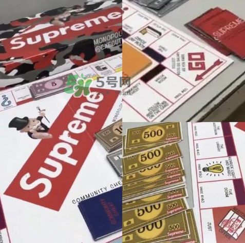 supreme版大富翁是什么樣的？大富翁和supreme聯(lián)名是真的嗎？