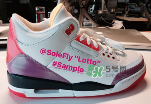 solefly與air jordan 3 lotto聯名火烈鳥球鞋在哪買？