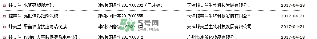 蝶芙蘭是什么牌子？蝶芙蘭這個牌子怎么樣？