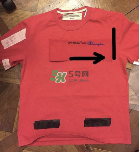 off white與champion聯名實物什么樣?