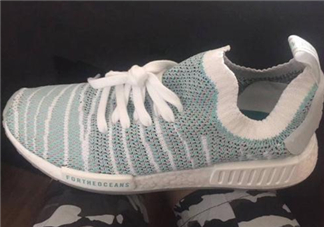 parley與adidas nmd r1聯名海洋環保款實物什么樣？