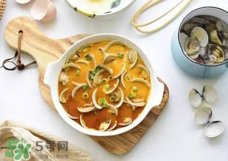 蛤蜊蒸蛋孕婦能吃嗎？蛤蜊蒸蛋寶寶能吃嗎