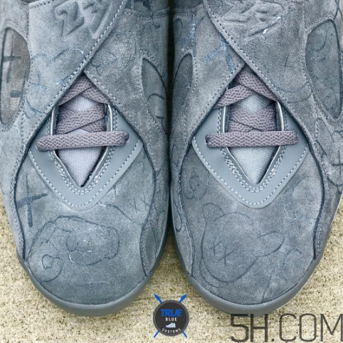 kaws與air jordan 8聯名實物什么樣？