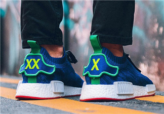 bleu de paname與adidas nmd r1聯名實物什么樣？