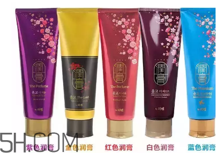 韓國潤膏洗發水不同顏色的區別 如何挑選適合自己的洗發水
