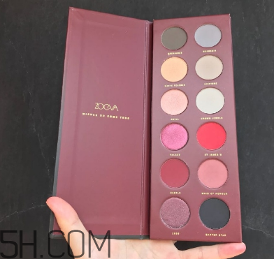 zoeva queens guard女王守衛限量眼影盤多少錢 zoeva是什么檔次