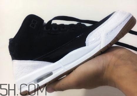 air jordan 3黑白熊貓配色會發售嗎_實物曝光