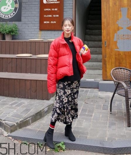 紅色棉襖怎么搭配？紅色棉服搭配圖片