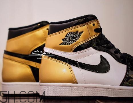air jordan 1 gold toe黑金腳趾發售時間_多少錢？