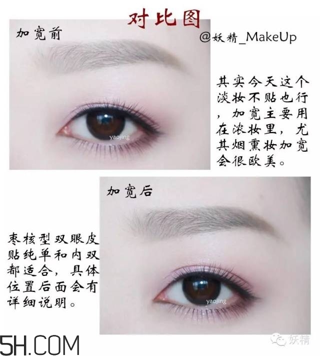 三種不同材質雙眼皮貼的正確貼法圖