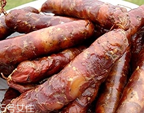 臘腸和香腸有什么區別？臘腸香腸概念不同