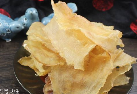 鱈魚膠和花膠的區別 屬于不同的部位
