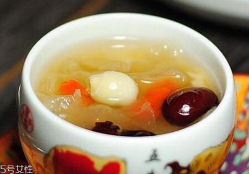 銀耳紅棗湯哺乳期能喝嗎？有著很多好處