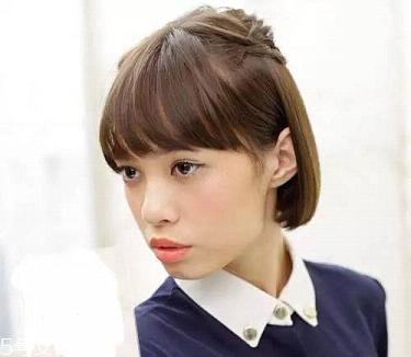 短發怎么做新娘造型？編發好看又簡單