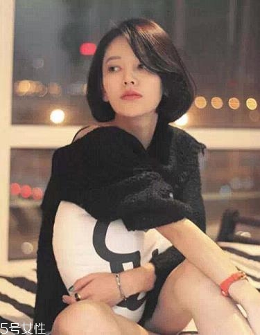 大臉女生適合的短發發型 短發打理步驟