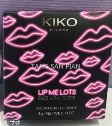 kiko2018情人節限量心形口紅色號試色