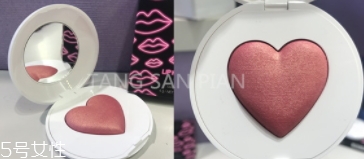 kiko2018情人節限量心形口紅色號試色