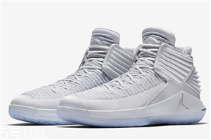 air jordan 32 pure platinum白銀配色發售時間_多少錢