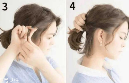 頭發短怎么扎好看？6個步驟讓短發有型又可愛
