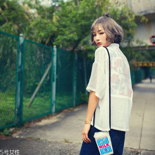 齊肩直發怎么扎好看 凸顯女神清純