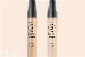 泰國mistine粉底液色號怎么區分 mistine24小時粉底液評測