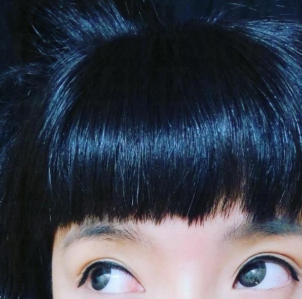 女眉上劉海短發型圖片 文青女神風