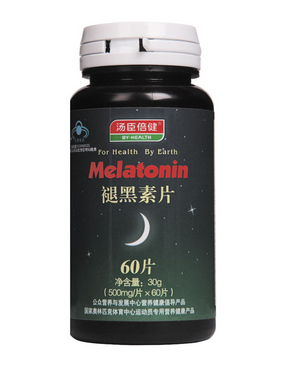 湯臣倍健褪黑素片怎么吃？