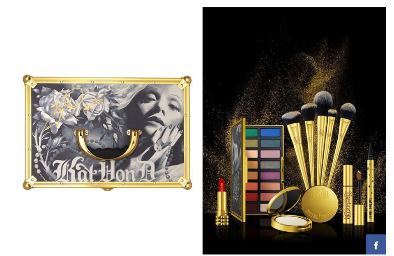 kat von d十周年紀念系列有什么？2018限量彩妝多少錢？