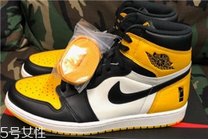 aj1黑黃腳趾會(huì)發(fā)售嗎？aj1黑黃腳趾實(shí)物曝光